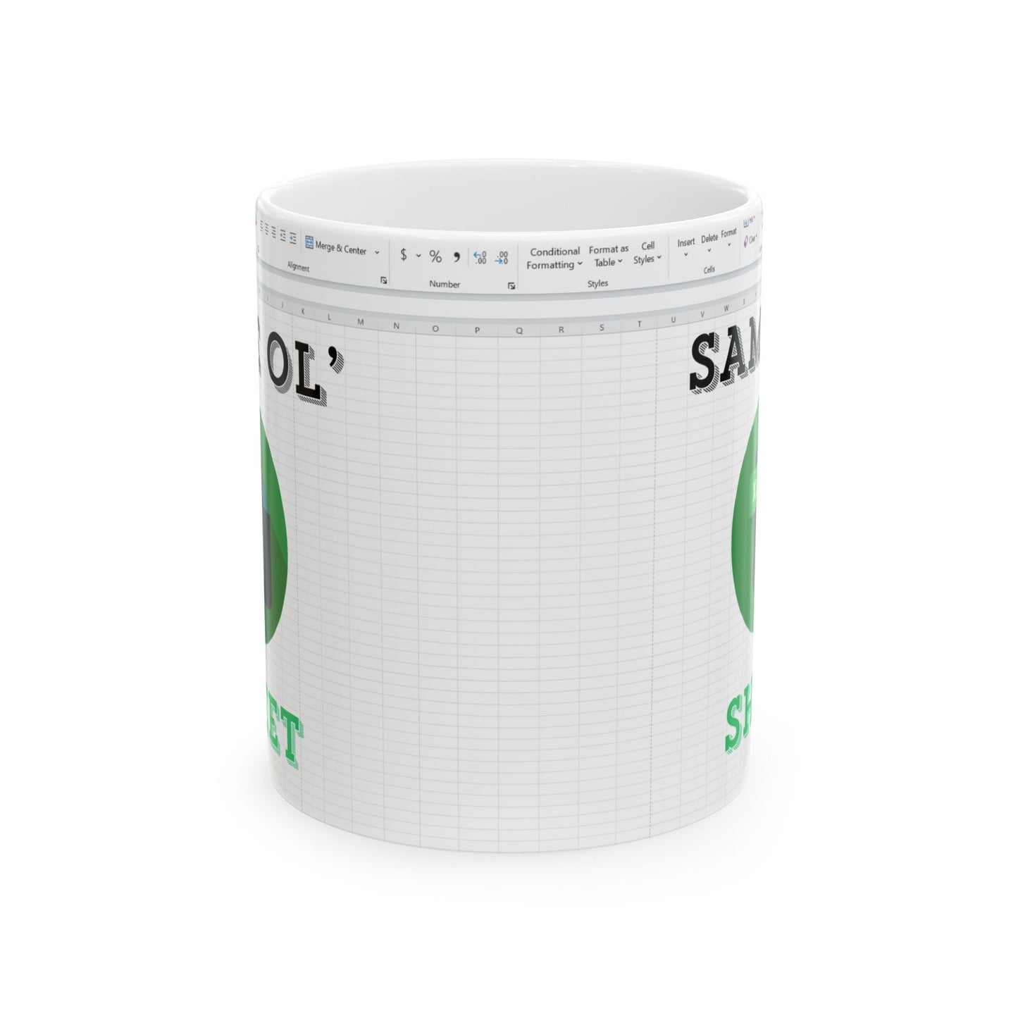 Same OL' Sheet Funny Mug - Perfect Gift for Accountants, Spreadsheet, CPA, Coworker, Boss, coffee lovers, husbands, guys, boyfriends