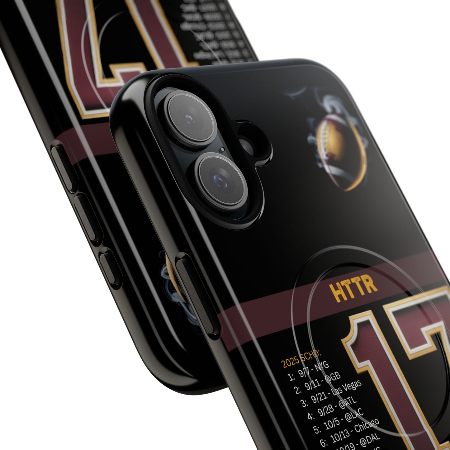 Washington Football Tough Magnetic Phone Case for Apple iPhone, MagSafe