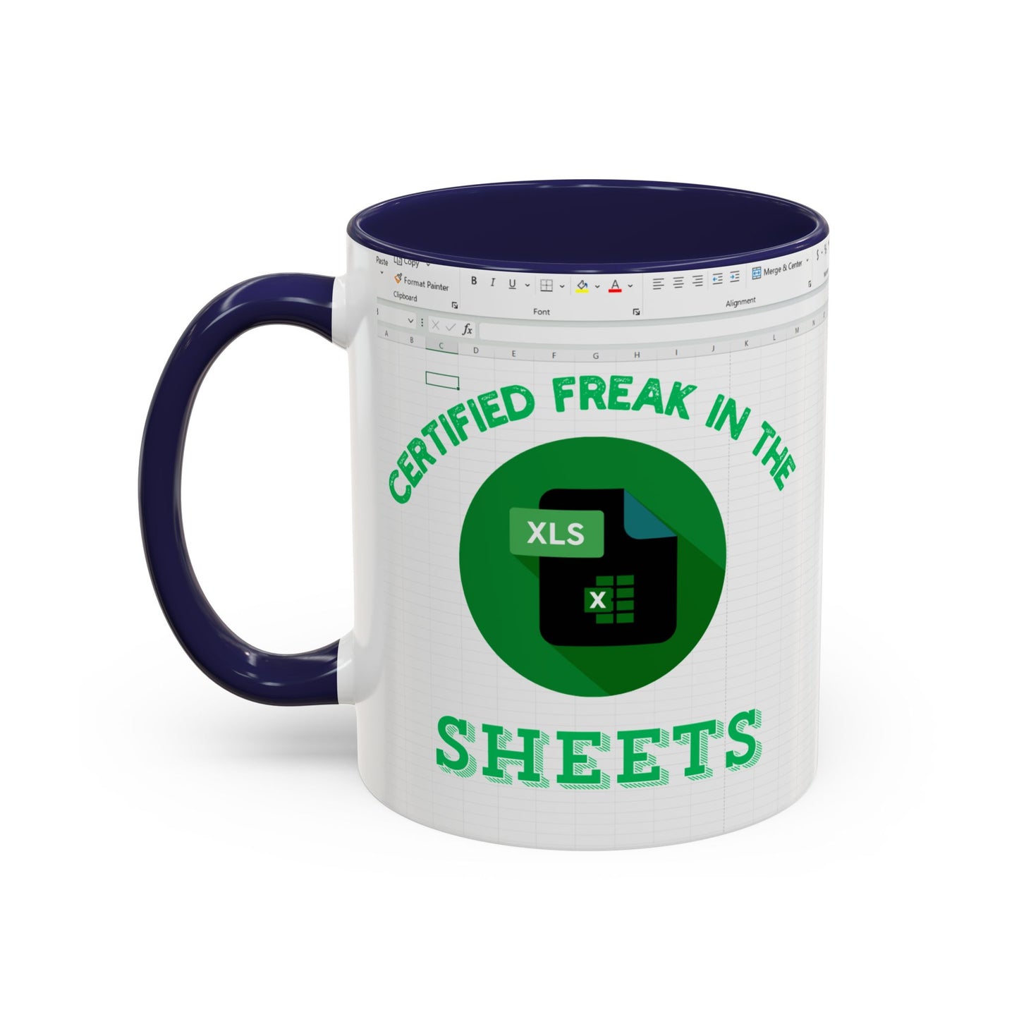 Certified Freak in the Sheets - Perfect Gift for Accountants, Spreadsheet, CPA, Coworker, Boss, coffee lovers, tea lovers, husbands, guys, boyfriends