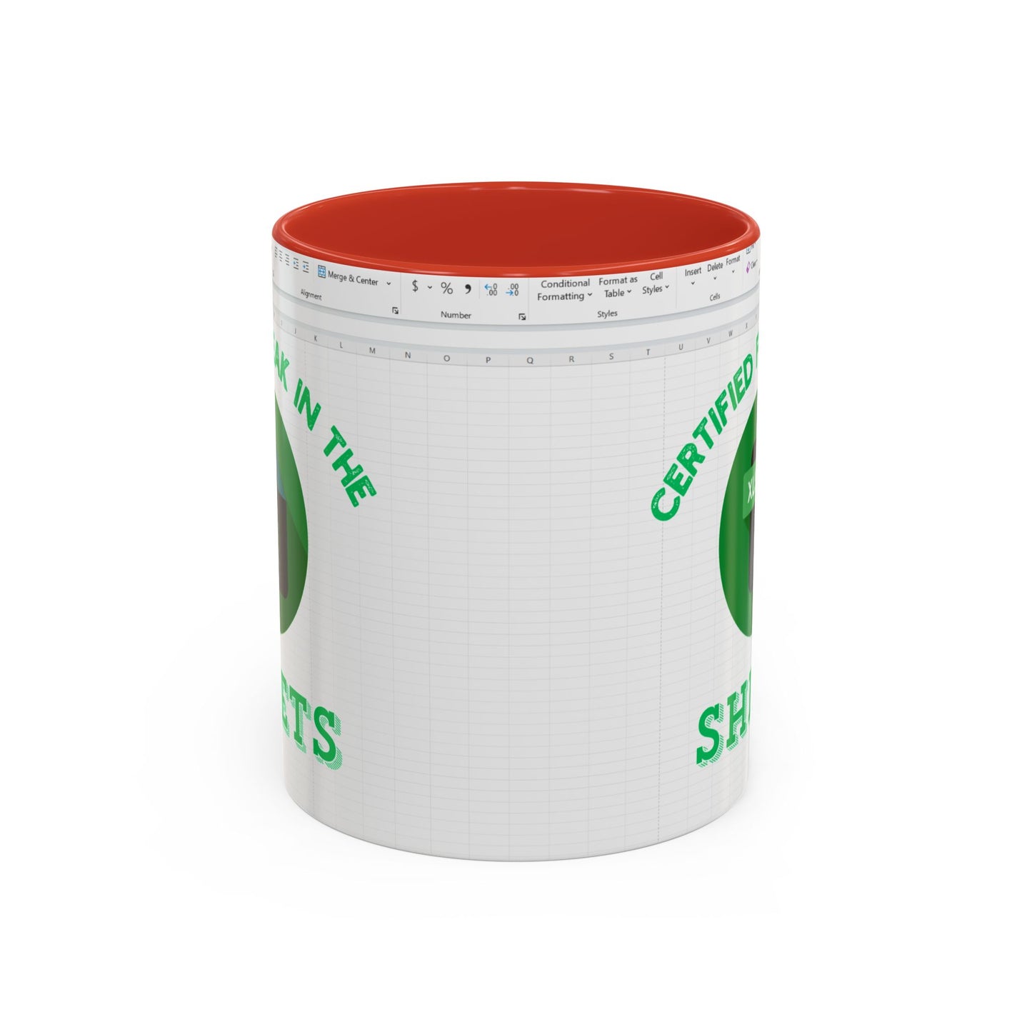 Certified Freak in the Sheets - Perfect Gift for Accountants, Spreadsheet, CPA, Coworker, Boss, coffee lovers, tea lovers, husbands, guys, boyfriends