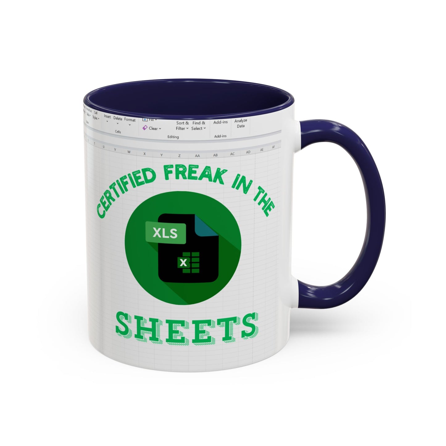 Certified Freak in the Sheets - Perfect Gift for Accountants, Spreadsheet, CPA, Coworker, Boss, coffee lovers, tea lovers, husbands, guys, boyfriends