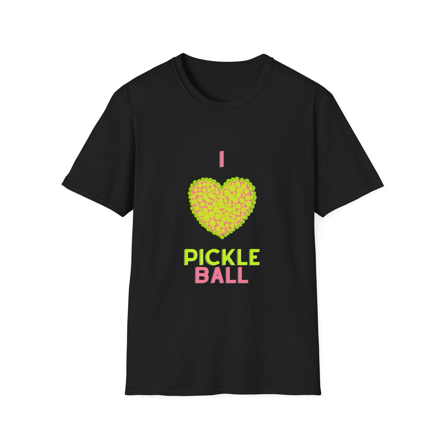 I Love Pickleball T-shirt - Perfect Gift for Players, Fans, Boyfriends, Girlfriends, Wife, Husbands, Friends, Coworkers, Boss, Guys, girls