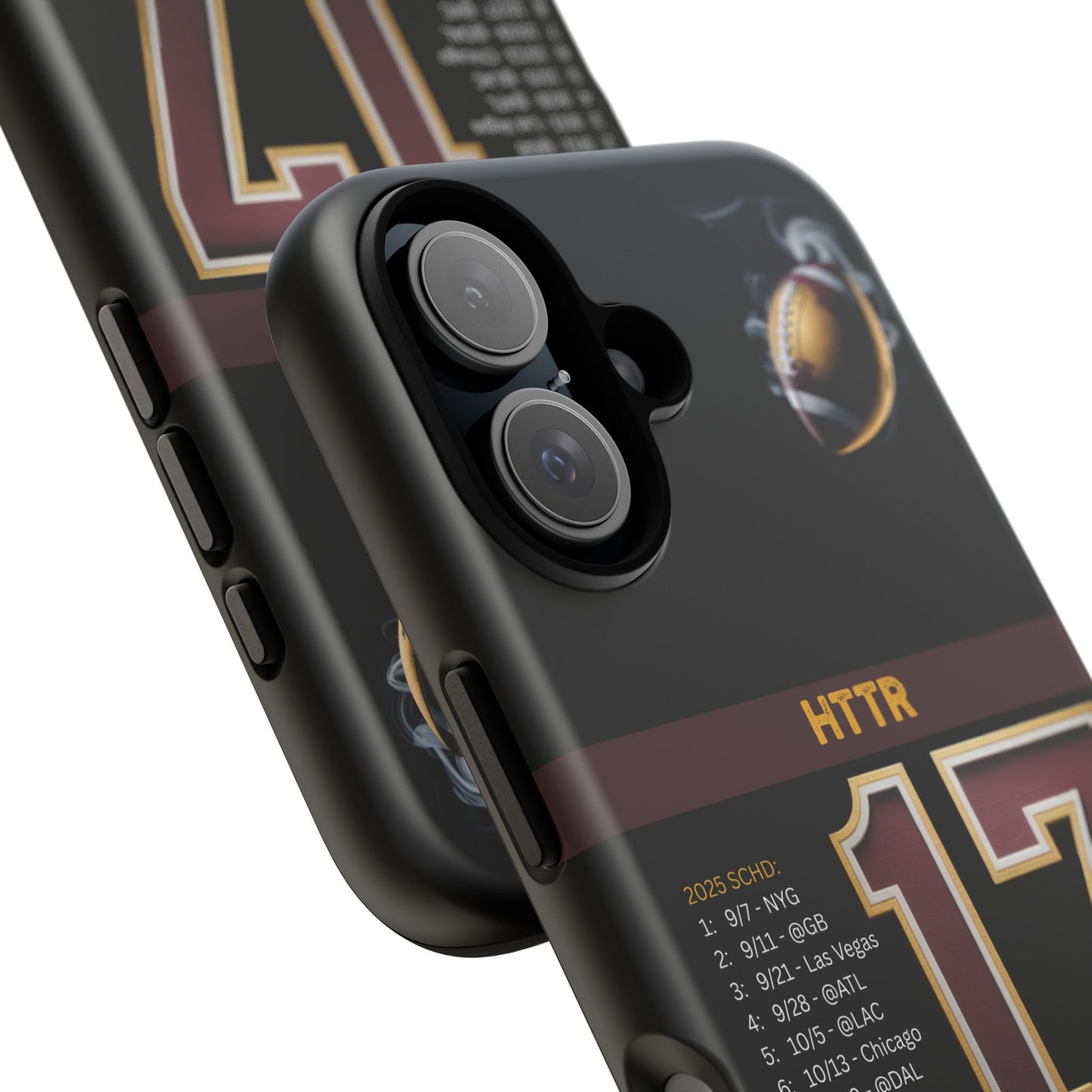 Washington Football Tough Cell Phone Case Cover for Apple iPhone Samsung Galaxy, Google Pixel, Sports Lover Gift, Team Spirit Accessory, Unique Phone Cover, Game Day Case Design, Retro Legends DC Sports HTTR Fan Merchandise