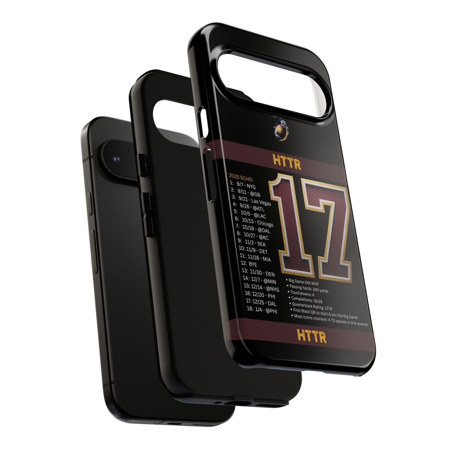 Washington Football Tough Cell Phone Case Cover for Apple iPhone Samsung Galaxy, Google Pixel, Sports Lover Gift, Team Spirit Accessory, Unique Phone Cover, Game Day Case Design, Retro Legends DC Sports HTTR Fan Merchandise
