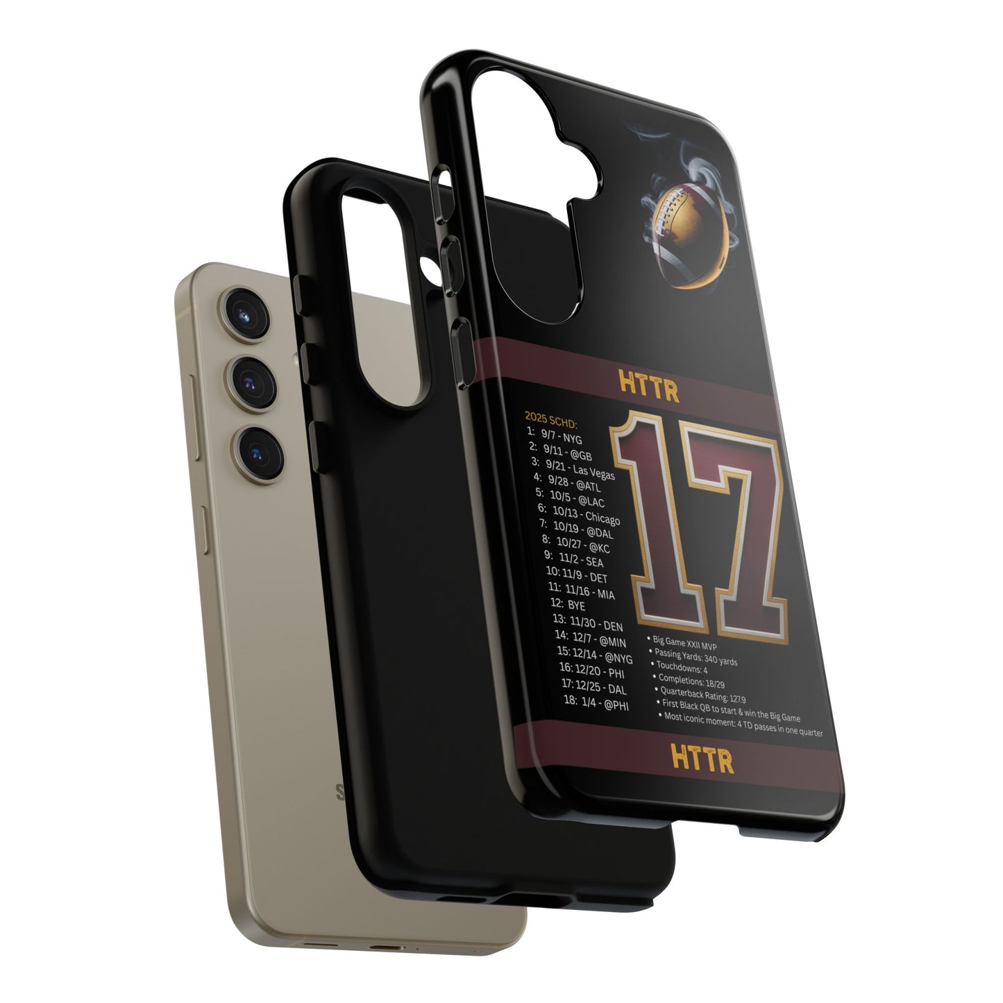 Washington Football Tough Cell Phone Case Cover for Apple iPhone Samsung Galaxy, Google Pixel, Sports Lover Gift, Team Spirit Accessory, Unique Phone Cover, Game Day Case Design, Retro Legends DC Sports HTTR Fan Merchandise
