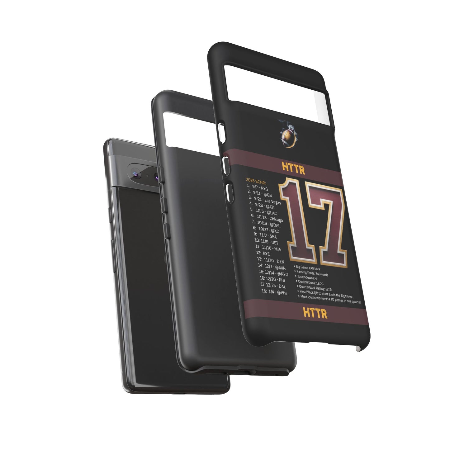 Washington Football Tough Cell Phone Case Cover for Apple iPhone Samsung Galaxy, Google Pixel, Sports Lover Gift, Team Spirit Accessory, Unique Phone Cover, Game Day Case Design, Retro Legends DC Sports HTTR Fan Merchandise