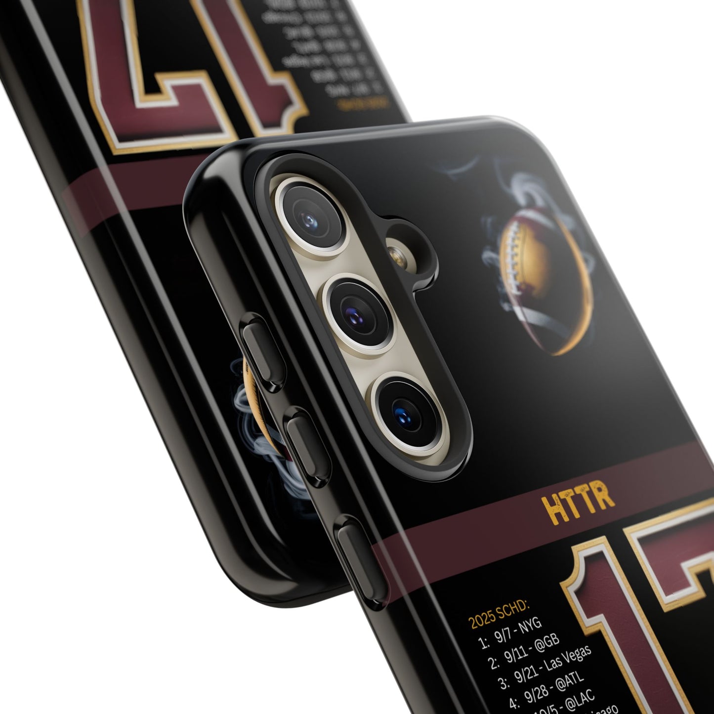 Washington Football Tough Cell Phone Case Cover for Apple iPhone Samsung Galaxy, Google Pixel, Sports Lover Gift, Team Spirit Accessory, Unique Phone Cover, Game Day Case Design, Retro Legends DC Sports HTTR Fan Merchandise