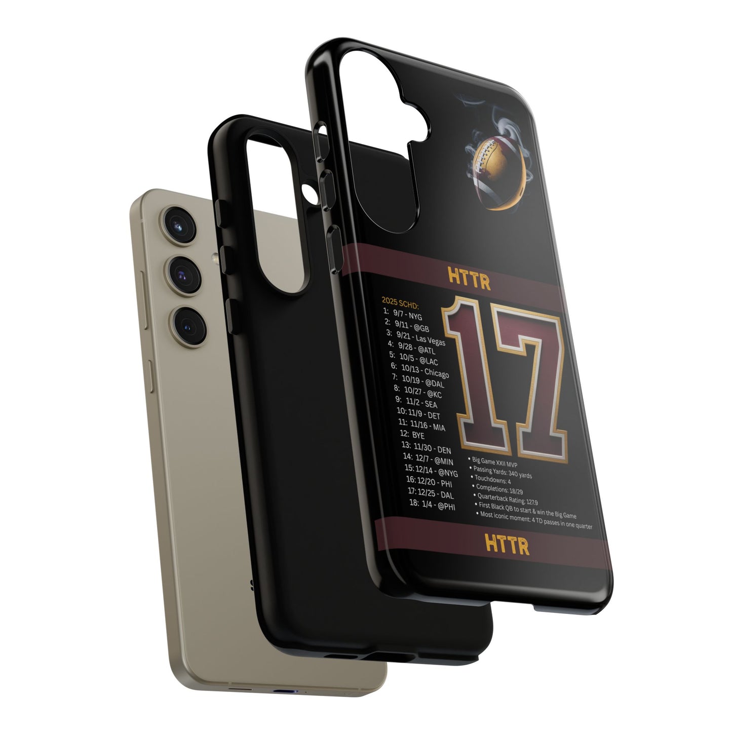Washington Football Tough Cell Phone Case Cover for Apple iPhone Samsung Galaxy, Google Pixel, Sports Lover Gift, Team Spirit Accessory, Unique Phone Cover, Game Day Case Design, Retro Legends DC Sports HTTR Fan Merchandise