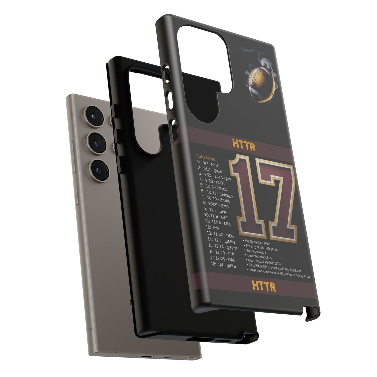 Washington Football Tough Cell Phone Case Cover for Apple iPhone Samsung Galaxy, Google Pixel, Sports Lover Gift, Team Spirit Accessory, Unique Phone Cover, Game Day Case Design, Retro Legends DC Sports HTTR Fan Merchandise