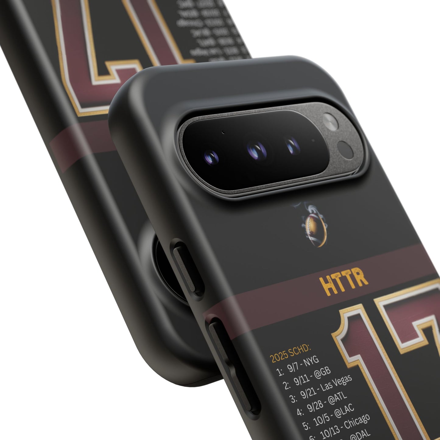 Washington Football Tough Cell Phone Case Cover for Apple iPhone Samsung Galaxy, Google Pixel, Sports Lover Gift, Team Spirit Accessory, Unique Phone Cover, Game Day Case Design, Retro Legends DC Sports HTTR Fan Merchandise