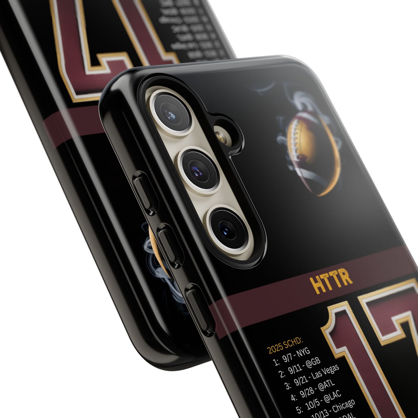 Washington Football Tough Cell Phone Case Cover for Apple iPhone Samsung Galaxy, Google Pixel, Sports Lover Gift, Team Spirit Accessory, Unique Phone Cover, Game Day Case Design, Retro Legends DC Sports HTTR Fan Merchandise