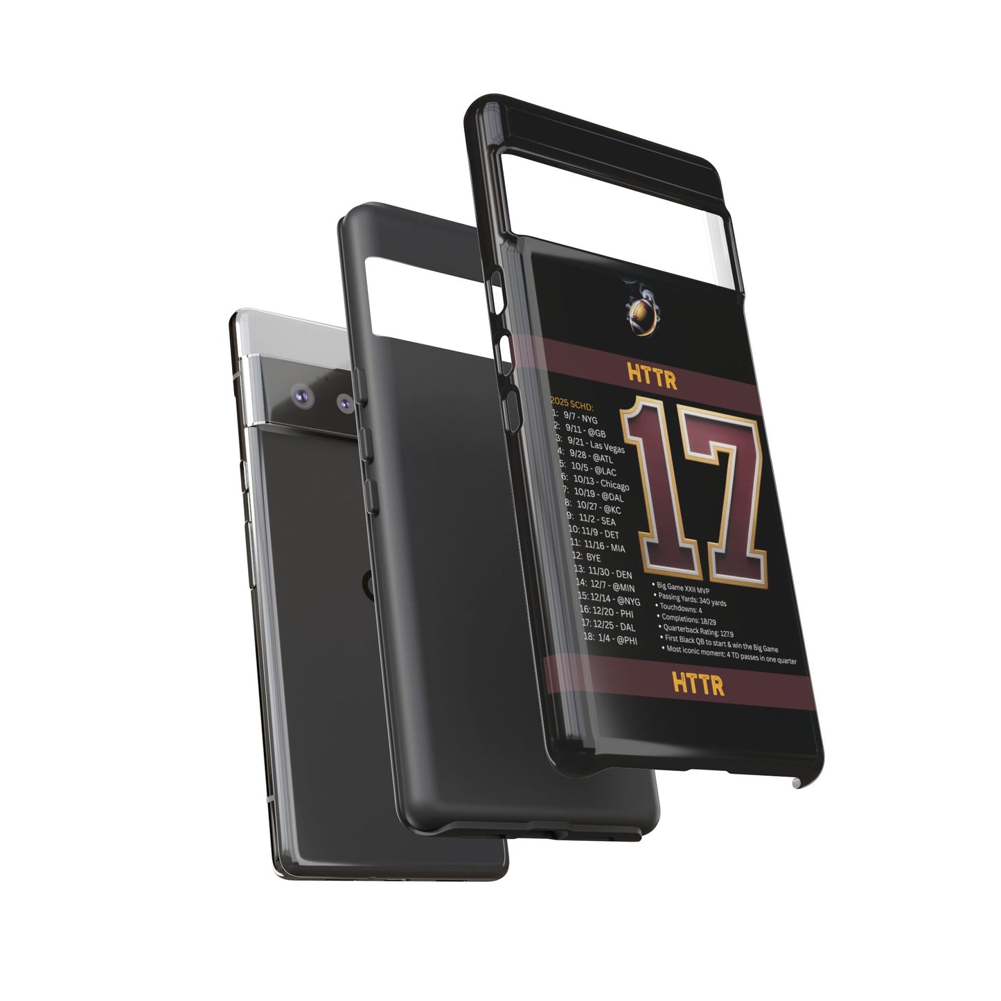 Washington Football Tough Cell Phone Case Cover for Apple iPhone Samsung Galaxy, Google Pixel, Sports Lover Gift, Team Spirit Accessory, Unique Phone Cover, Game Day Case Design, Retro Legends DC Sports HTTR Fan Merchandise