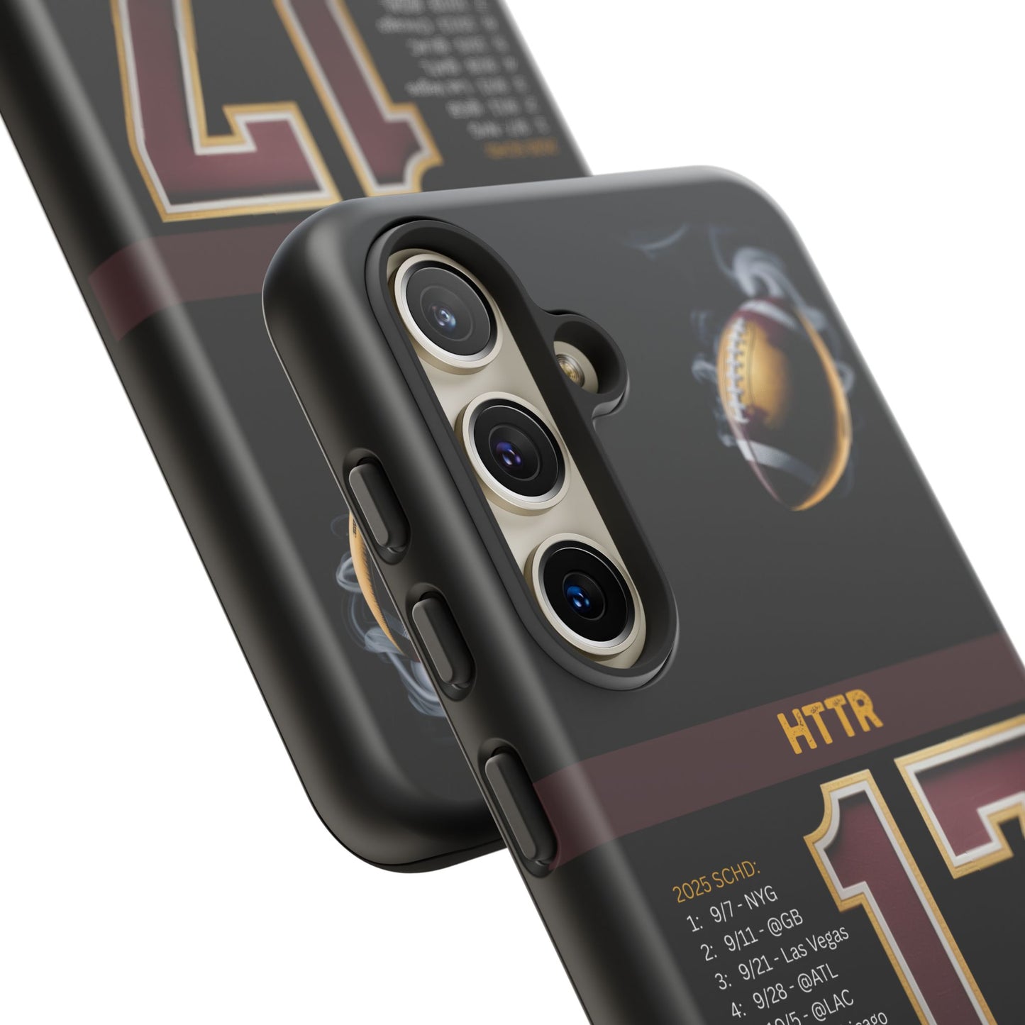 Washington Football Tough Cell Phone Case Cover for Apple iPhone Samsung Galaxy, Google Pixel, Sports Lover Gift, Team Spirit Accessory, Unique Phone Cover, Game Day Case Design, Retro Legends DC Sports HTTR Fan Merchandise