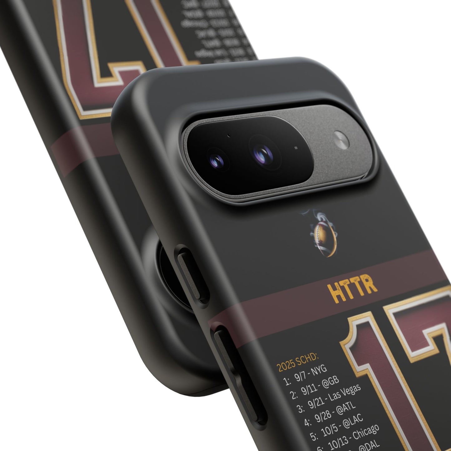 Washington Football Tough Cell Phone Case Cover for Apple iPhone Samsung Galaxy, Google Pixel, Sports Lover Gift, Team Spirit Accessory, Unique Phone Cover, Game Day Case Design, Retro Legends DC Sports HTTR Fan Merchandise