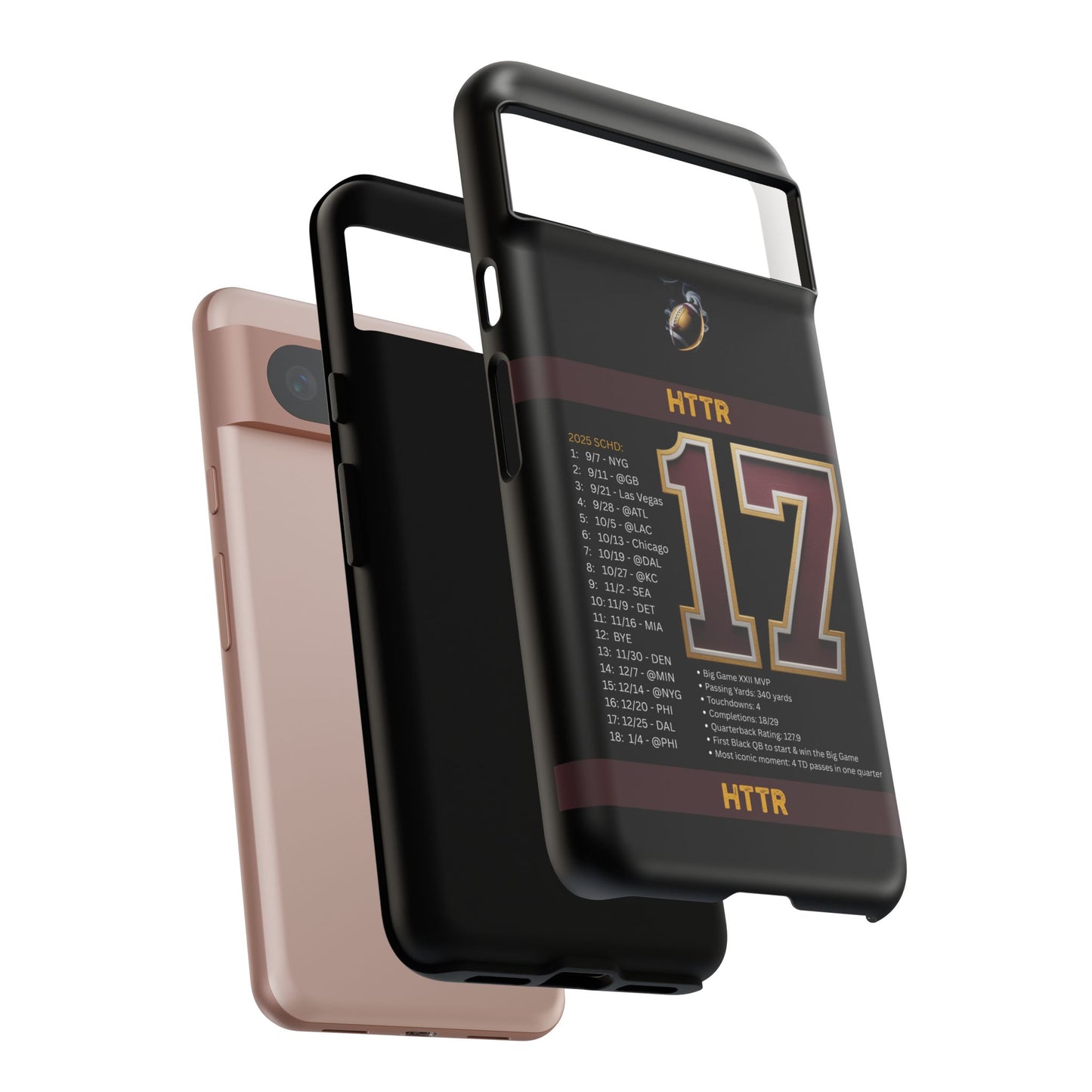 Washington Football Tough Cell Phone Case Cover for Apple iPhone Samsung Galaxy, Google Pixel, Sports Lover Gift, Team Spirit Accessory, Unique Phone Cover, Game Day Case Design, Retro Legends DC Sports HTTR Fan Merchandise