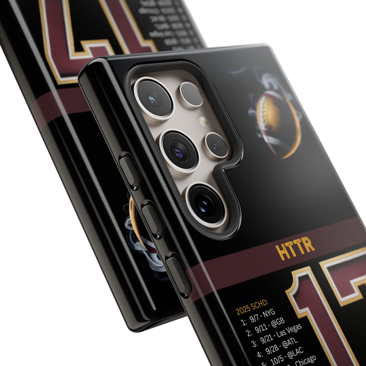 Washington Football Tough Cell Phone Case Cover for Apple iPhone Samsung Galaxy, Google Pixel, Sports Lover Gift, Team Spirit Accessory, Unique Phone Cover, Game Day Case Design, Retro Legends DC Sports HTTR Fan Merchandise