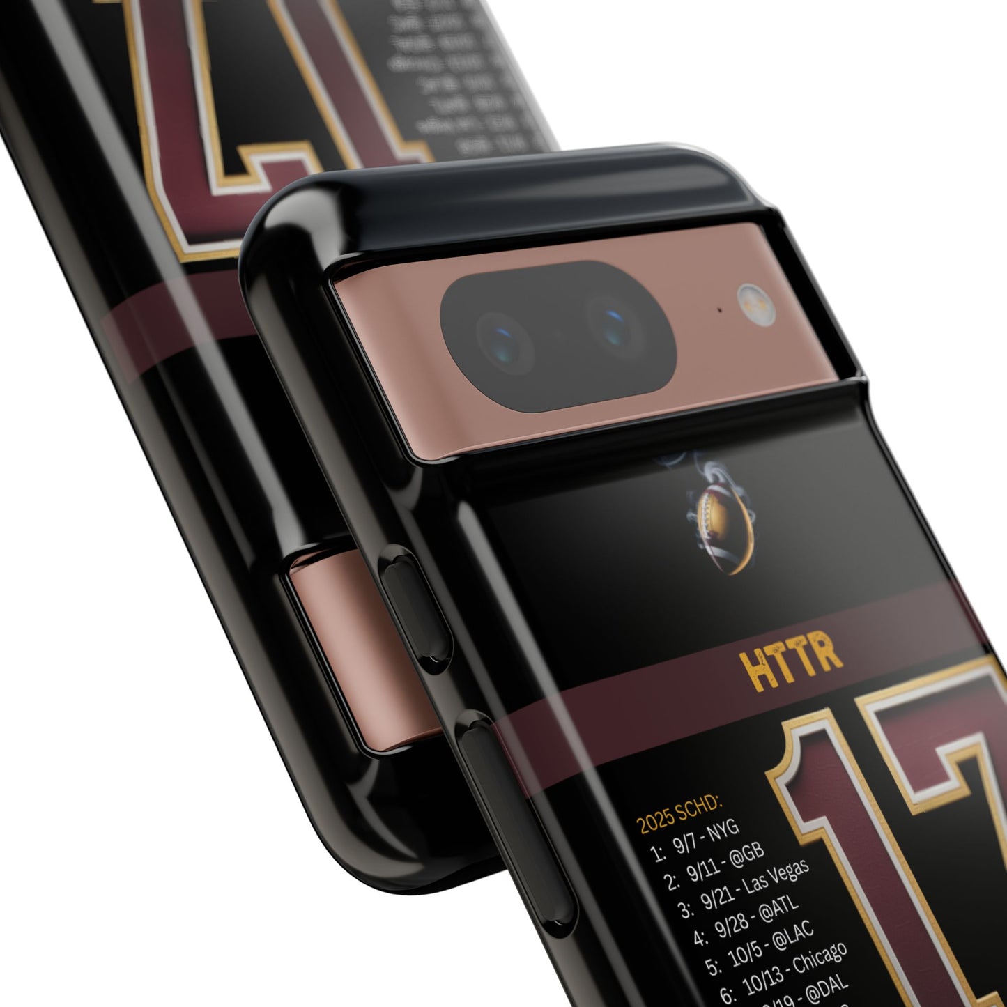 Washington Football Tough Cell Phone Case Cover for Apple iPhone Samsung Galaxy, Google Pixel, Sports Lover Gift, Team Spirit Accessory, Unique Phone Cover, Game Day Case Design, Retro Legends DC Sports HTTR Fan Merchandise