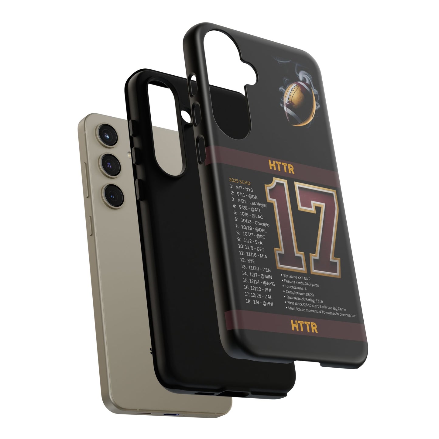 Washington Football Tough Cell Phone Case Cover for Apple iPhone Samsung Galaxy, Google Pixel, Sports Lover Gift, Team Spirit Accessory, Unique Phone Cover, Game Day Case Design, Retro Legends DC Sports HTTR Fan Merchandise