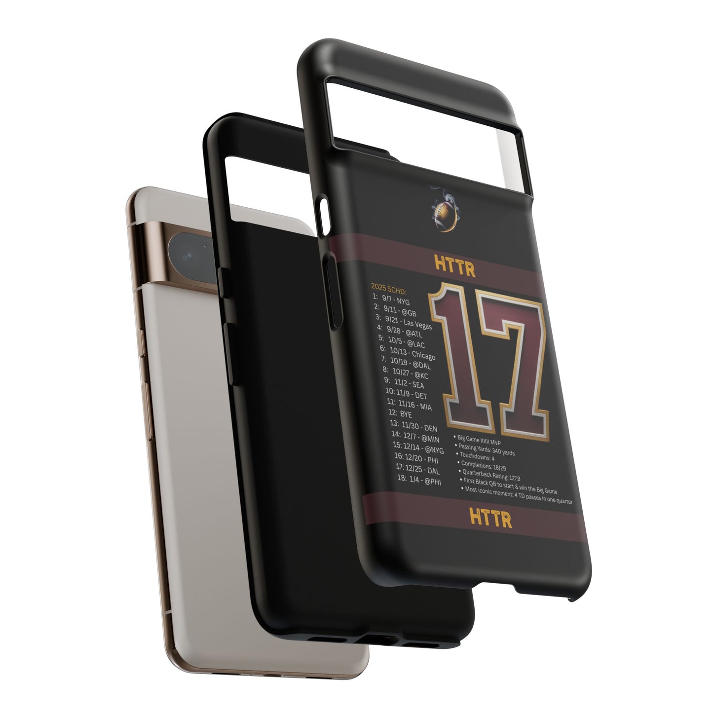 Washington Football Tough Cell Phone Case Cover for Apple iPhone Samsung Galaxy, Google Pixel, Sports Lover Gift, Team Spirit Accessory, Unique Phone Cover, Game Day Case Design, Retro Legends DC Sports HTTR Fan Merchandise