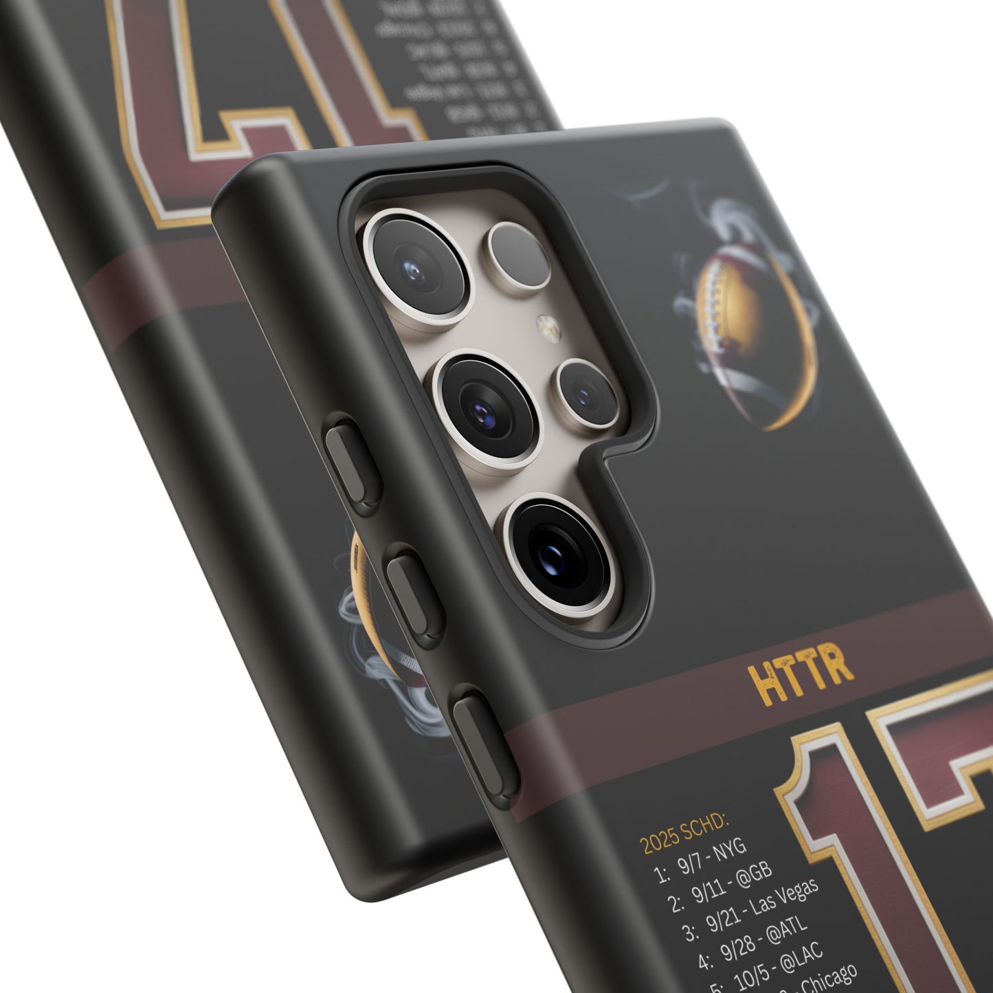 Washington Football Tough Cell Phone Case Cover for Apple iPhone Samsung Galaxy, Google Pixel, Sports Lover Gift, Team Spirit Accessory, Unique Phone Cover, Game Day Case Design, Retro Legends DC Sports HTTR Fan Merchandise