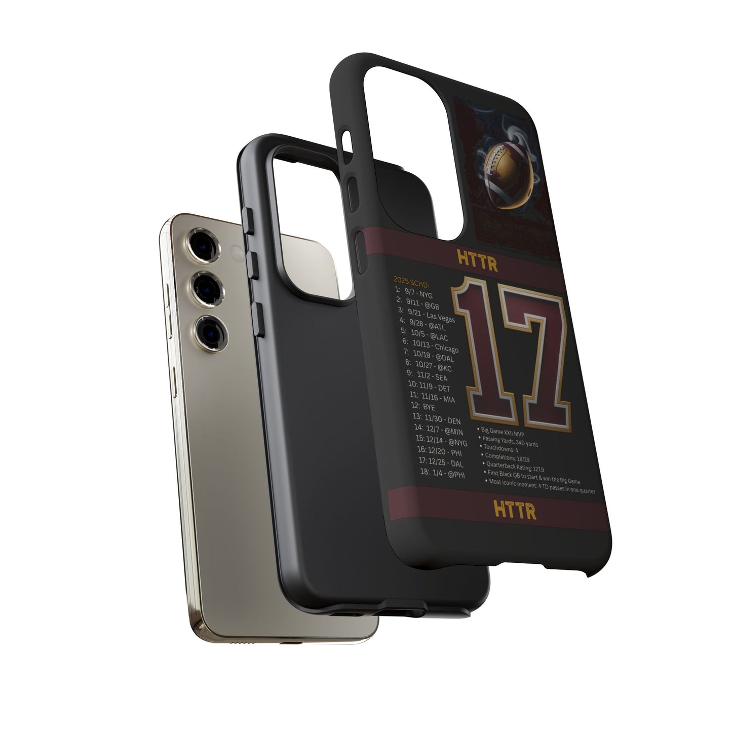 Washington Football Tough Cell Phone Case Cover for Apple iPhone Samsung Galaxy, Google Pixel, Sports Lover Gift, Team Spirit Accessory, Unique Phone Cover, Game Day Case Design, Retro Legends DC Sports HTTR Fan Merchandise